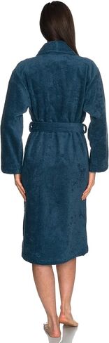 TowelSelections Womens Plush Bathrobe 100% Cotton Luxury Terry Shawl Bath Robe in Saudi Arabia