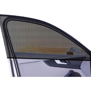 Car Side Window Shades 2 Pack Set Breathable Mesh Car Side Window Shades Offer Insect and UV Protection, and are Also Suitable for Privacy and Night Camping.