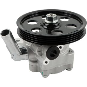 Power Steering Pump with Pulley Fit for 1999-2003 Acura TL, for 2001-2003 Acura CL/MDX, for 2003-2004 Honda Pilot, 21-5290