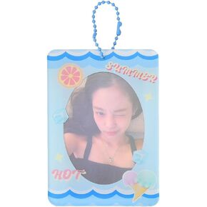 Kpop Photocard حامل المفاتيح الأسود الوردي 3 بوصة فراشة حامل بطاقة الصورة حامي الاكريليك شارة حافلة بطاقة الهوية حامل Y2K نمط حامل بطاقة الملحقات للنساء الفتيات الطلاب in Kuwait