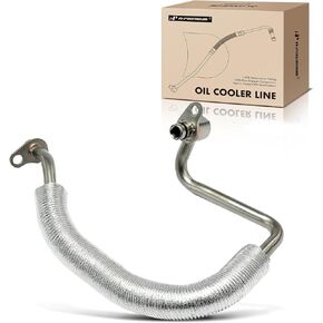 A-Premium Turbocharger Oil Supply Line Compatible with BMW 330e, 330i, 330i GT xDrive, 530e, 530e xDrive, 530i, 430i, 430i xDrive, 430i Gran Coupe, X3, X1, 230i, 230i xDrive, X4 & Mini Cooper, Inlet