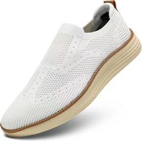 Mens Casual Business Oxfords Shoes Dress Walking Work Sneakers Lightweight Fashion Mesh Comfortable Soft Sole