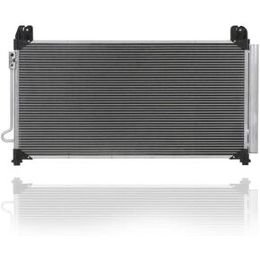 A/C Condenser - Pacific Best Inc. Compatible/Replacement for 4739 15-19 Chevrolet Silverado 2500/3500 15-19 GMC Sierra/Denali-2500/3500 6.0L/6.6L V8 - With Receiver & Dryer - 23258965