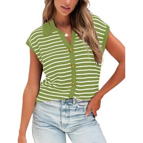 سترة سترة مخططة HDLTE للنساء - قطع علوية للعمل بأزرار علوية، سترة عمل غير رسمية، قميص منسوج عصري 2024 in Kuwait