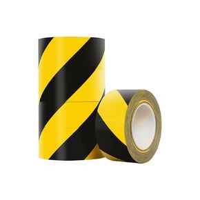 Yellow Caution Tape, 3 inches x 328 feet, Blockade Yellow Tape with Black Print Caution, Solid Thick Caution Tape for Construction Sites, Danger Areas, Perfect Signage for Gardens