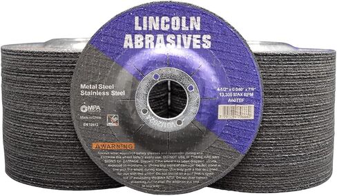 100 Pc Depressed Center 4-1/2" x .040" x 7/8" Cut-Off-Wheels Metal Cutting Discs in Saudi Arabia