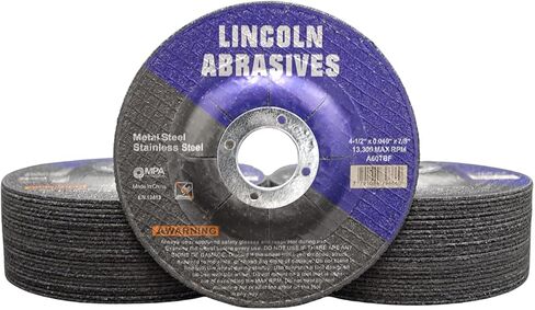 100 Pc Depressed Center 4-1/2" x .040" x 7/8" Cut-Off-Wheels Metal Cutting Discs in Saudi Arabia