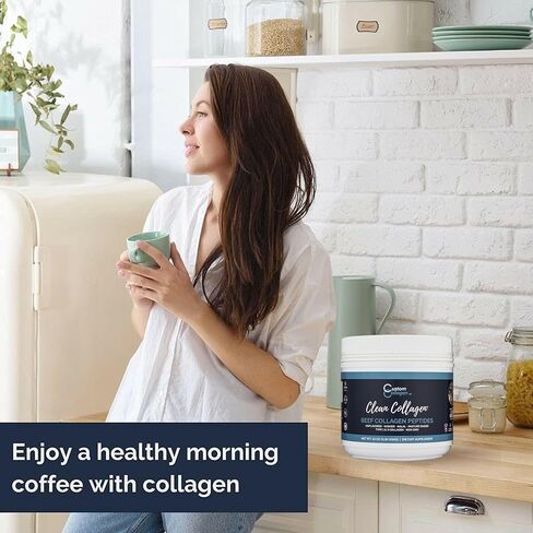 مسحوق ببتيدات الكولاجين 2 رطل (32 أونصة) كيس - كولاجين نظيف® - بدون نكهة، تغذية عشبية، باليو، غير معدل وراثيًا، كوشير - بروتين عالي الذوبان in Kuwait