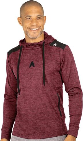 سترة بغطاء للرأس للرجال من Anthem Athletics Hyperflex 2.0 - خفيفة الوزن - جيوب بسحاب للجري والتدريب الرياضي والصالة الرياضية in Kuwait