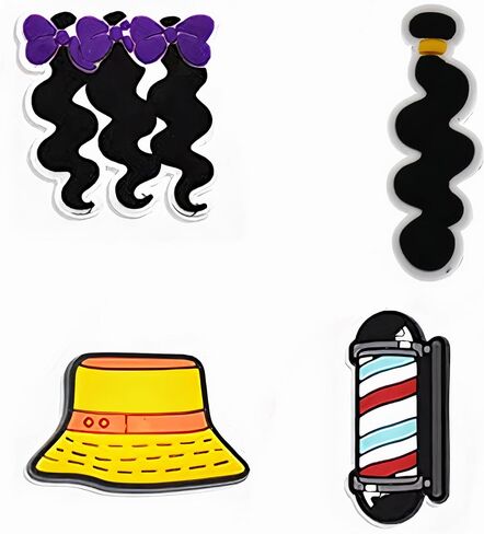 Summer Peace Love Shoe Decoration Charms Holiday Horse Shoe Charms Hairdressing Shoe Charms for Shoes Bracelets Bands Slides shoe Accessories in Saudi Arabia