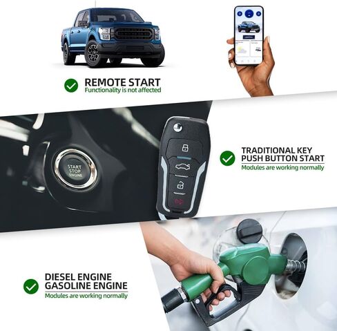 مزيل إيقاف التشغيل التلقائي/معطل/تعطيل لـ 2018 2019 2020 Ford F150 Raptor & 2018-2021 Expedition، وحدة إلغاء نظام تشغيل المحرك التلقائي للإيقاف التلقائي in Saudi Arabia