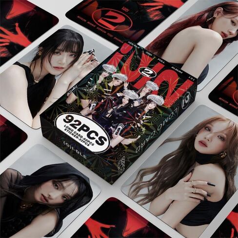بطاقات صور ألبوم Yuto Gidle 92 قطعة 2 وألبوم 2024 بطاقات صور ألبوم Kpop هدية بطاقات Lomo Merch in Kuwait