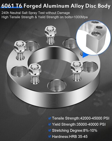 ECCPP 4X 5 العروة 5x4.75 إلى 5x4.5 محولات العجلات 1.25 بوصة 5x120.65 مم إلى 5x114.3 مم 12x1.5 مناسبة لكامارو لكورفيت S10 بليزر لـ S10 لسونوما (خلفي، 2WD) (غير مناسبة لحواف المخزون) in Saudi Arabia