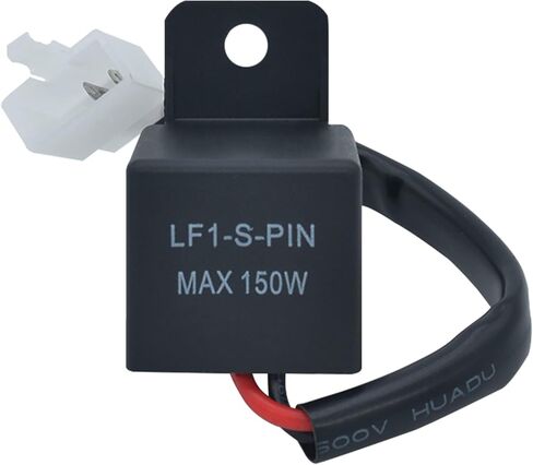 2 دبوس مرحل ومضي LED إلكتروني، مرحل ومضي LED، مرحل ومضي لإشارة الانعطاف للدراجة النارية، وميض التحكم في معدل الفلاش الإلكتروني. in Kuwait