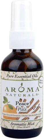 Aroma Naturals Aromatic Mist Spray, Peace, Orange, Clove and Cinnamon, 2 Ounce in Saudi Arabia