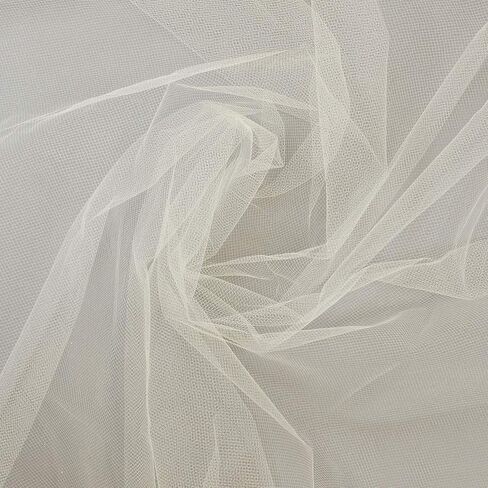 Expo International Decorative Matte Tulle Fabric Bolt of 54 inch X 40 Yards | Light Blue in Saudi Arabia