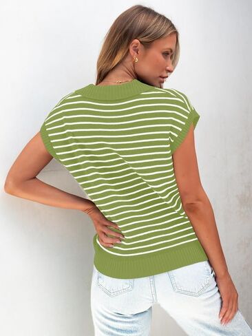 سترة سترة مخططة HDLTE للنساء - قطع علوية للعمل بأزرار علوية، سترة عمل غير رسمية، قميص منسوج عصري 2024 in Kuwait