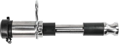 Bulletproof Stainless Steel Trailer Hitch Locking Pin with Weather Resistant Rubber Cap, 5/8" Diameter - Universal Fit - 1 Pack in Saudi Arabia
