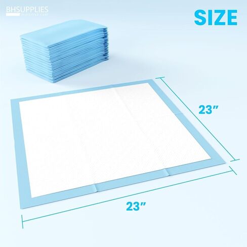 BH Supplies Disposable Underpads - 23 x 23 inches (50 Count) in Saudi Arabia