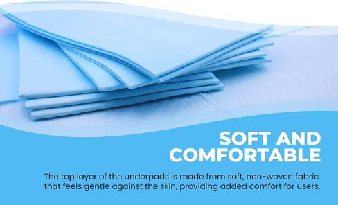 BH Supplies Disposable Underpads - 23 x 23 inches (50 Count) in Saudi Arabia