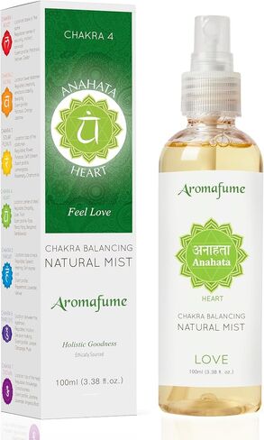 Swadhisthana - الإبداع - موازنة شاكرا العجزية للضباب الطبيعي من Aromafume | 100 مل / 3.3 أونصة سائلة | رذاذ مزيج زيت نقي بمكونات طبيعية | مثالي للتأمل واليوجا والاسترخاء ومحاذاة الشاكرا in Kuwait