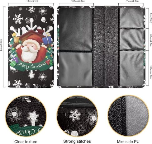 FOR U DESIGNS Leather Car Document Holder Glove Box,Sunflower Butterfly Heart Design Auto Vehicle Card Paperwork Glove Box Organizer for Driver License,Insurance Card and Other Essentials in Saudi Arabia
