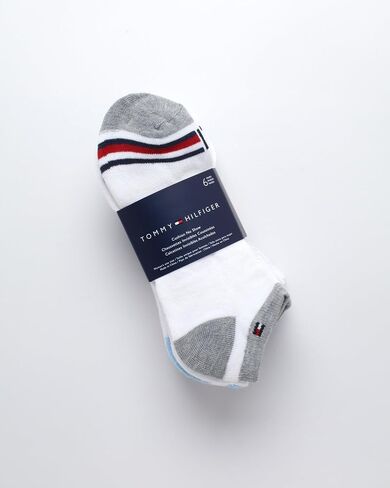 Tommy Hilfiger Women's Athletic Socks - 6 Pack Performance Cushion Low Cut Socks - Soft No Show Socks for Women (Size: 4-10) in Saudi Arabia
