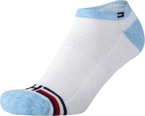 Tommy Hilfiger Women's Athletic Socks - 6 Pack Performance Cushion Low Cut Socks - Soft No Show Socks for Women (Size: 4-10) in Saudi Arabia