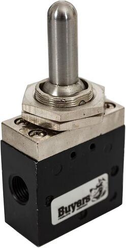 Buyers Products K1010FAS1 Neutral Lockout/Feathering Air Valve Kit (Valve, Neutral Lockout Feather) , Black in Saudi Arabia