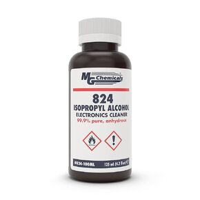 MG Chemicals 824 99.9% Isopropyl Alcohol Electronics Cleaner, 4.25 Fl Oz (Packaging May Vary)
