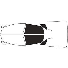 Rvinyl Window Tint Kit Compatible with Ford Fiesta 2011-2019 (Sedan) - Complete Precut Kit - 35%