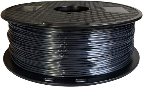 Silk Purple PLA 1.75mm 3D Printer Filament 1KG (2.2 LBS) Silky Shiny Purple 3D Printing Material Metallic Dark Violet Purple Color HZST3D in Kuwait