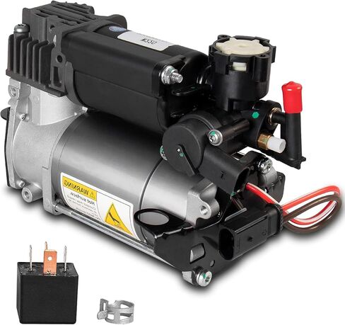 Air Suspension Compressor Pump 1643201204 Compatible with 2007-2012 Mercedes Benz GL450 GL550 ML320 ML350 ML450 ML500 ML550 ML63 AMG in Saudi Arabia