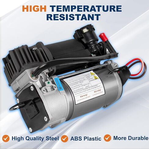 Air Suspension Compressor Pump 1643201204 Compatible with 2007-2012 Mercedes Benz GL450 GL550 ML320 ML350 ML450 ML500 ML550 ML63 AMG in Saudi Arabia