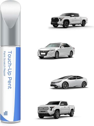 040 طلاء أبيض فائق/غطاء ثلجي متوافق مع رقائق Toyota Exact Match وNicks Touch Up in Kuwait