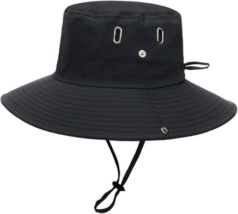 Bucket-Hats Sun-Protection Wide-Brim for Men - Beach-Sun-Hat Lightweight with Square-Shaped Metal Vents for Fishing,Travel in Saudi Arabia