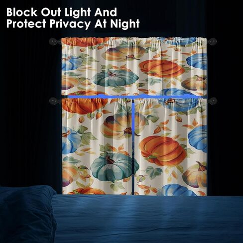 هالوين قلعة المطبخ ستائر الهيكل العظمي الجمجمة نافذة الستائر الستارة والطبقة مجموعة 36 بوصة، مضحك شجرة القوطية قضيب جيب قصيرة الطبقة الستار للغرفة، الرعب مخيف مقهى صغير ديكور المطبخ in Kuwait