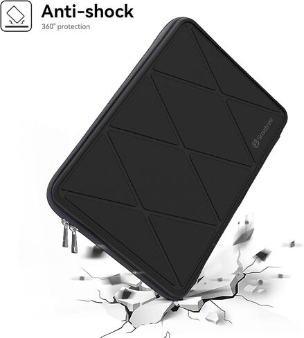 Smatree iPad Hard Shell Case for 12.7inch Lenovo Yoga Tab Plus 2025, 13inch New iPad Pro/Air 2024 with Magic Keyboard, 12.9inch iPad Pro 2021 5th/2020 4th/2018 3rd, 12.9inch Tablet Carry Case, Black in Saudi Arabia