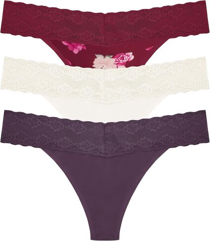 Natori Women's Bliss Perfection Thong 3-Pack in Saudi Arabia
