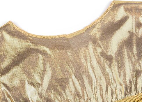 JerrisApparel Girls Tassel Latin Dance Dress Fringe Flapper Costume Dress with Headband in Kuwait