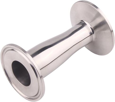 DERNORD Sanitary Fitting Reducer Fitting SUS304 Tri Clamp Ferrule Style 1-1/2" Tube OD to 1" Tube OD in Kuwait
