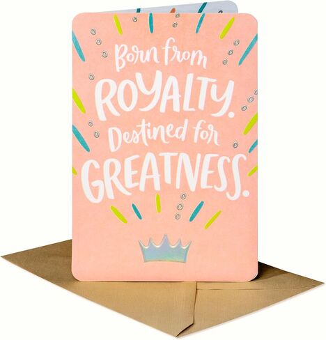 American Greetings Baby Shower Card for Boy (New Little One) in Saudi Arabia