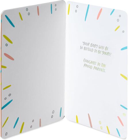American Greetings Baby Shower Card for Boy (New Little One) in Saudi Arabia