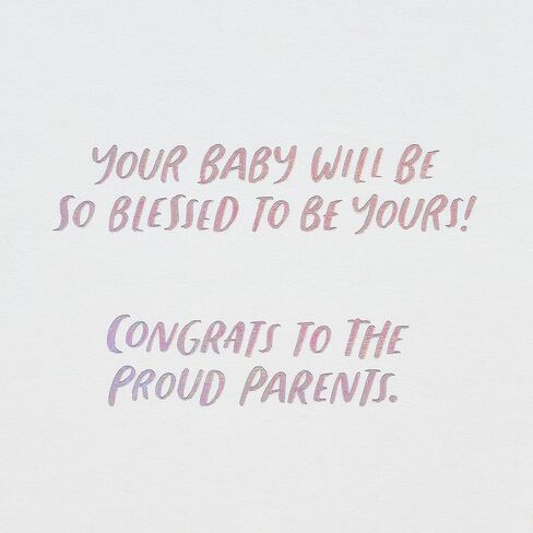 American Greetings Baby Shower Card for Boy (New Little One) in Saudi Arabia