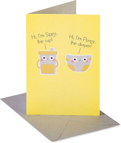 American Greetings Baby Shower Card for Boy (New Little One) in Saudi Arabia