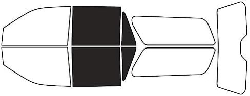 Rvinyl Window Tint Kit Compatible with Ford Expedition 2018-2023 (EL) - Front Precut Kit - 20% in Saudi Arabia