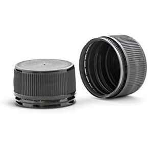 أغطية بلاستيكية سوداء واضحة للعبث مقاس 28 مم من North Mountain Supply (لا تحل محل الأغطية المعدنية البيضاء) in Kuwait