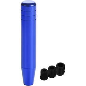 مقبض ناقل الحركة الطويل، مقبض ناقل الحركة من سبائك الألومنيوم، ناقل حركة مرجح، رافعة تحويل عالمية تناسب معظم السيارات الأوتوماتيكية اليدوية والشاحنات SUV (أسود) in Kuwait