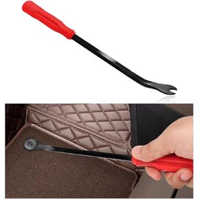 Car Fastener Removal Tool, Rivets Fasteners Remover for Auto Door Upholstery Panel Trim Dismantle, Non-Scratch Clip Puller Pry for Most Vehicle Body Repair, Car Accessories (Black)