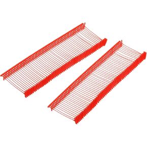 MECCANIXITY Standard Tagging Fasteners,Plastic Regular,Standard Label Gun Price Tagging Barbs for Garment Price Tag Label Tagging Barbs 15mm/0.59 Inch,Pack of 1000 Red